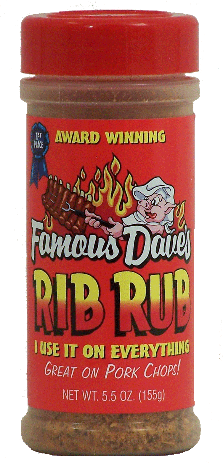 Famous Dave's  rib rub Full-Size Picture